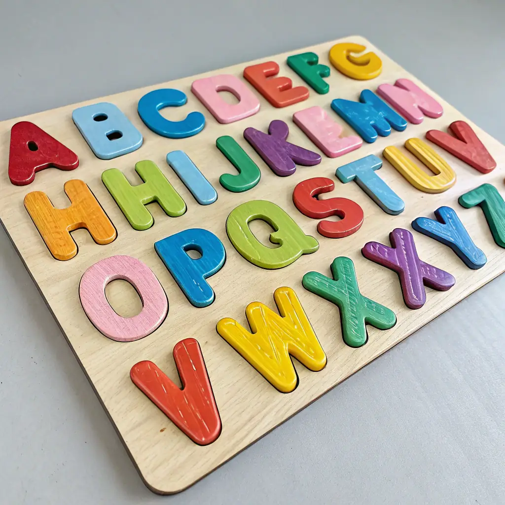 Interactive Alphabet Puzzle